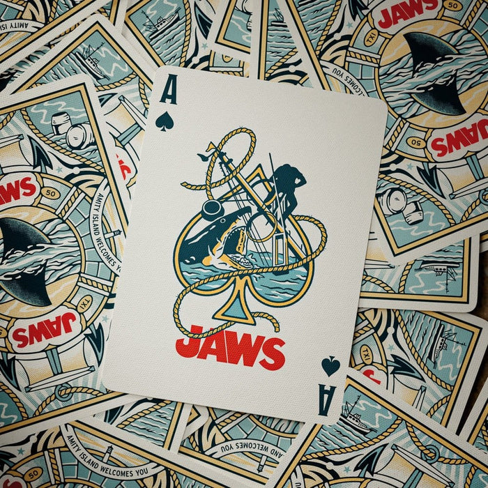 Cartas de juego premium de Tiburón