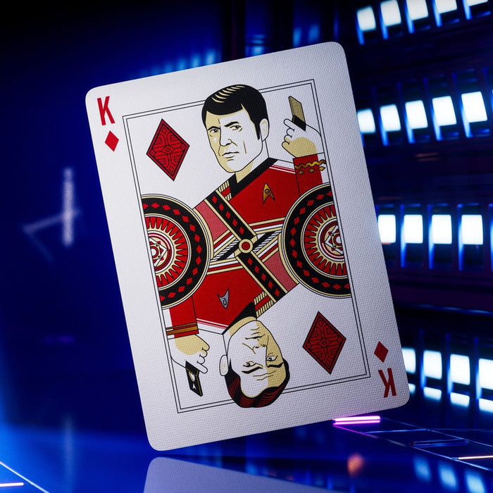 Carte da gioco premium Star Trek Dark Edition (nere)