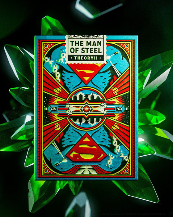 Superman Playing Cards The Man of Steel