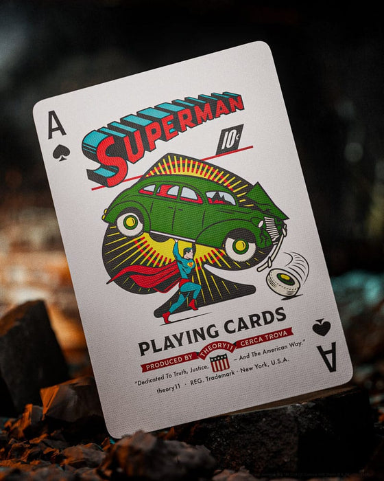 Superman Playing Cards The Man of Steel