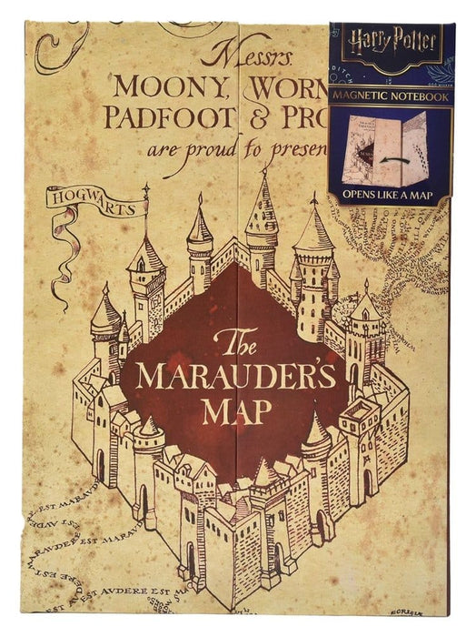 Harry Potter Quaderno Mappa del Malandrino