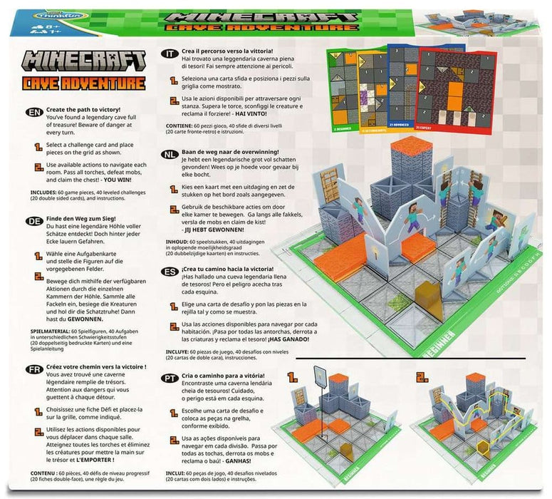 Minecraft Cave Adventure Logic Game