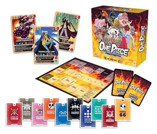 Jeu de société One Piece Pirate Battle (édition anglaise)