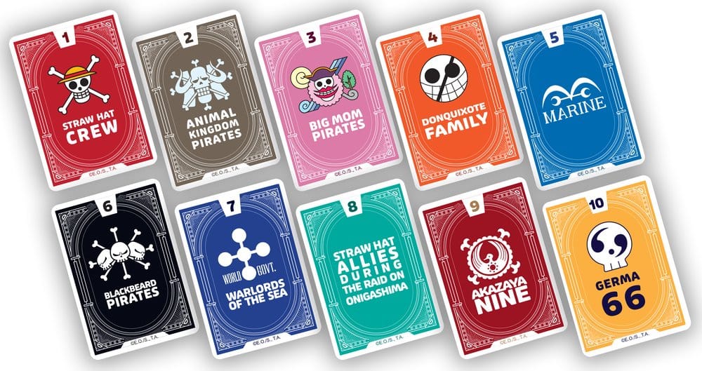 Juego de mesa One Piece Pirate Battle (edición en inglés)