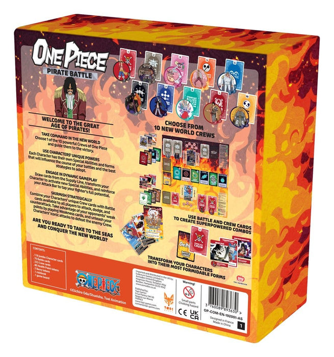 Juego de mesa One Piece Pirate Battle (edición en inglés)