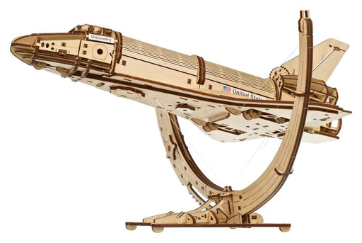 Maquette en bois 3D NASA Space Shuttle Discovery