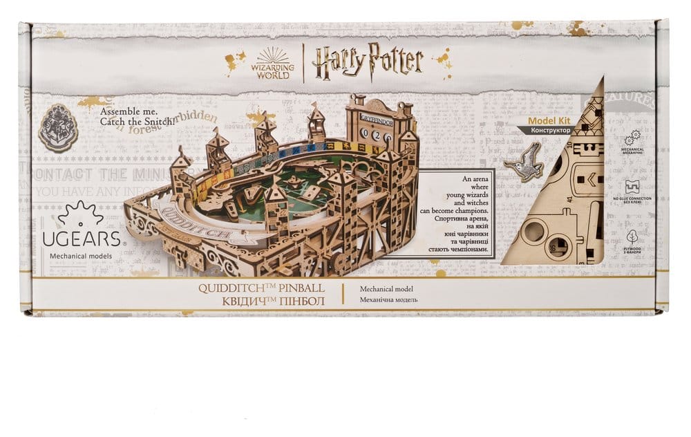 Harry Potter Zwerkbal flipperkast houten bouwpakket