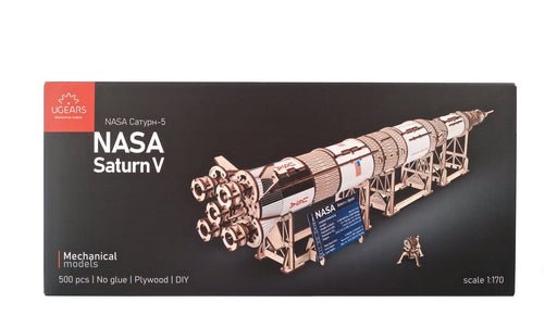 Maquette en bois NASA Saturn V