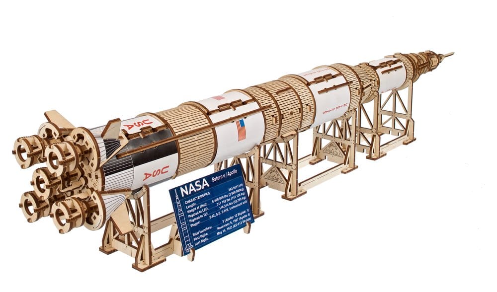 NASA Saturn V houten bouwpakket