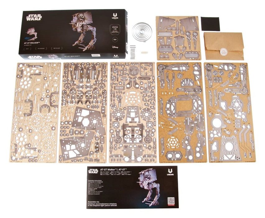 Star Wars AT-ST Walker Wooden Model Kit