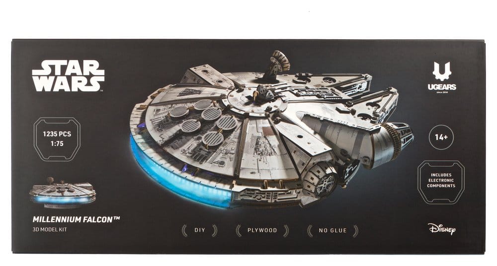Star Wars Millennium Falcon Wooden Model Kit