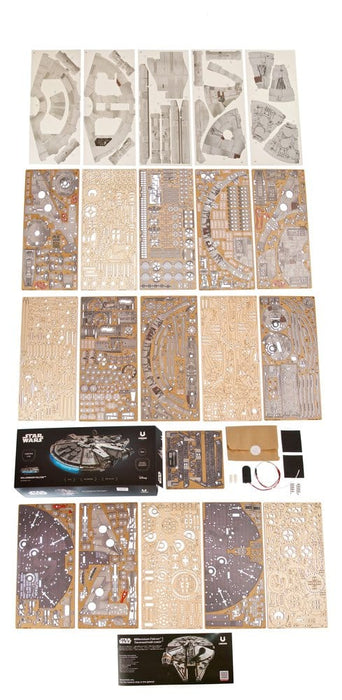 Star Wars Millennium Falcon Wooden Model Kit