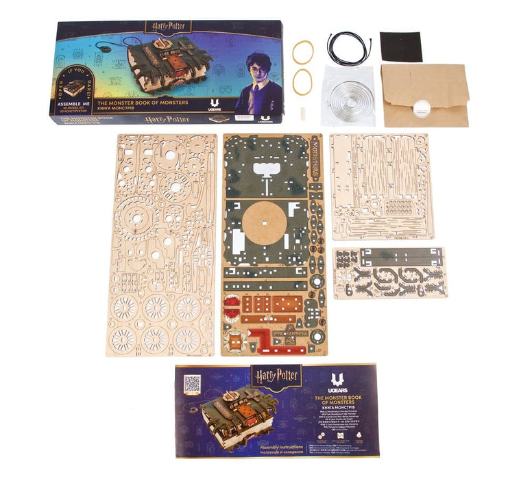 Harry Potter kit de maqueta de madera El monstruoso libro de los monstruos