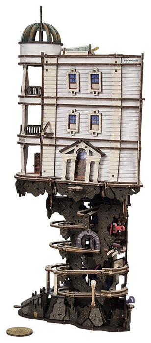 Harry Potter circuit à billes Banque Gringotts maquette en bois