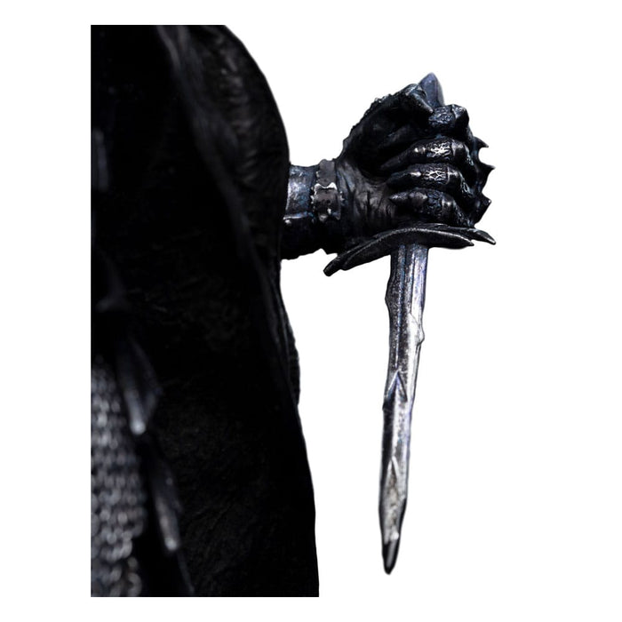 Herr der Ringe Statue: Sauron beim Schmieden des Rings